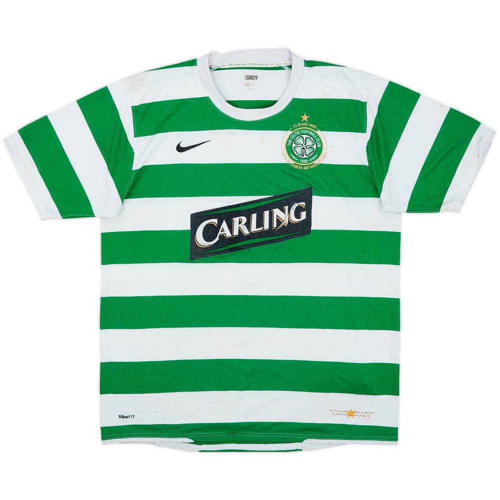 2007-08 Celtic Home Shirt - 4/10 - (L)