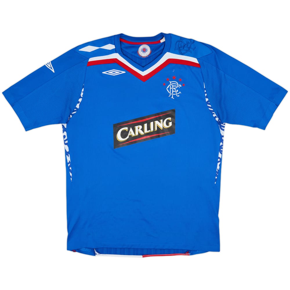 2007-08 Rangers Home Shirt - 5/10 - (L)