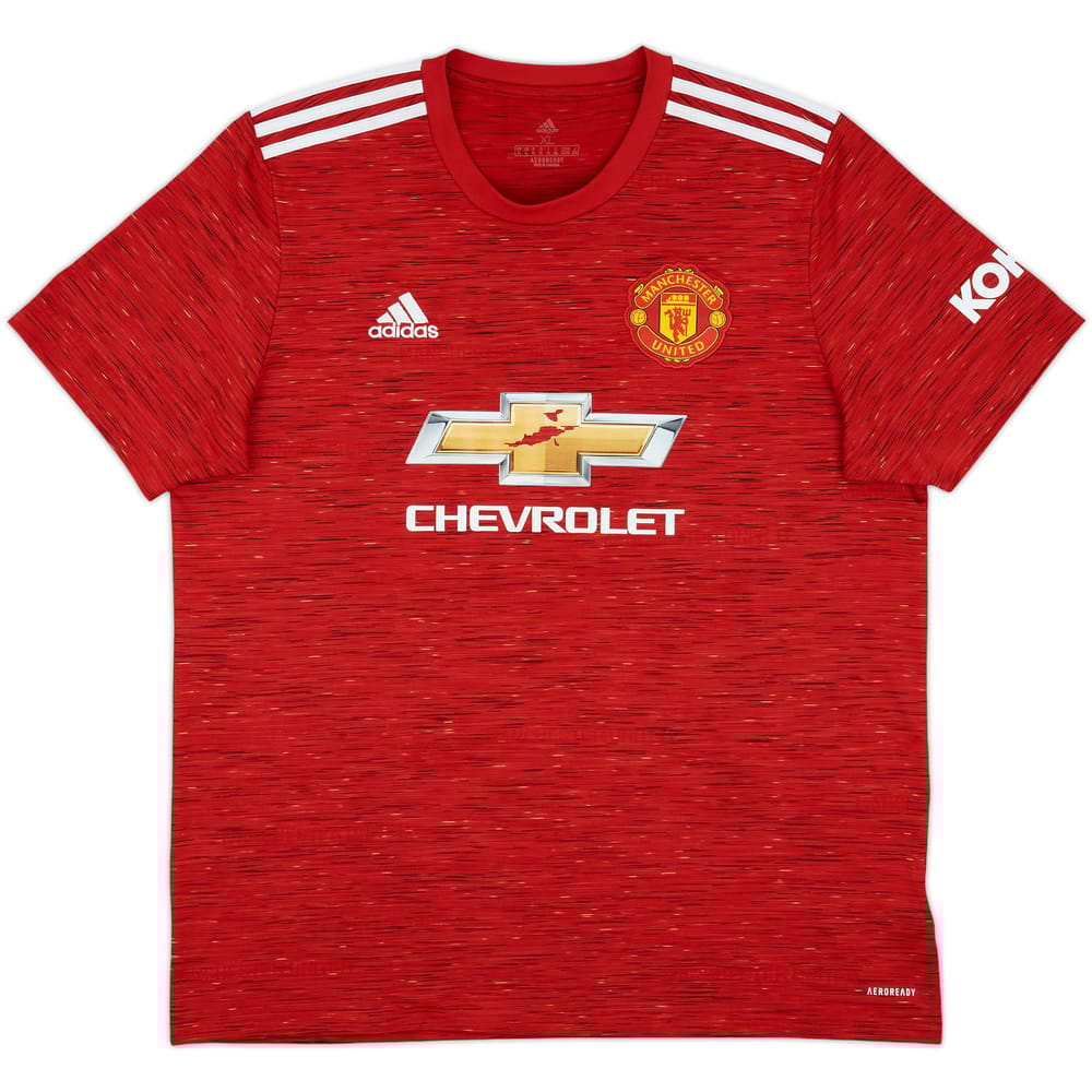 2020-21 Manchester United Home Shirt - 5/10 - (XL)