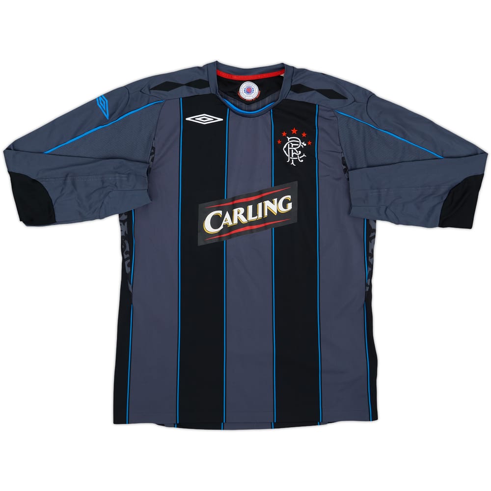 2007-08 Rangers Third L/S Shirt - 8/10 - (L)