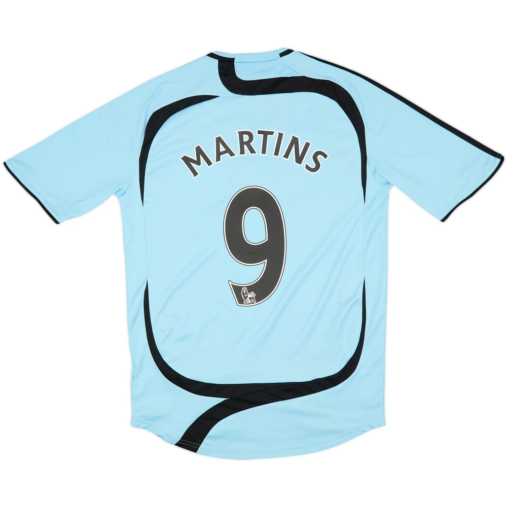 2007-08 Newcastle Away Shirt Martins #9 - 8/10 - (S)