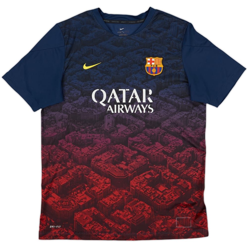 2015-16 Barcelona Nike Training Shirt - 5/10 - (XL.Boys)