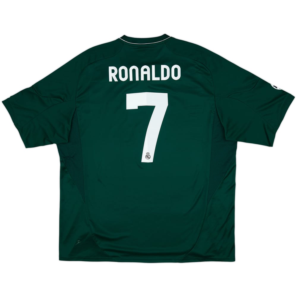 2012-13 Real Madrid CL Third Shirt Ronaldo #7 - 6/10 - (XXL)