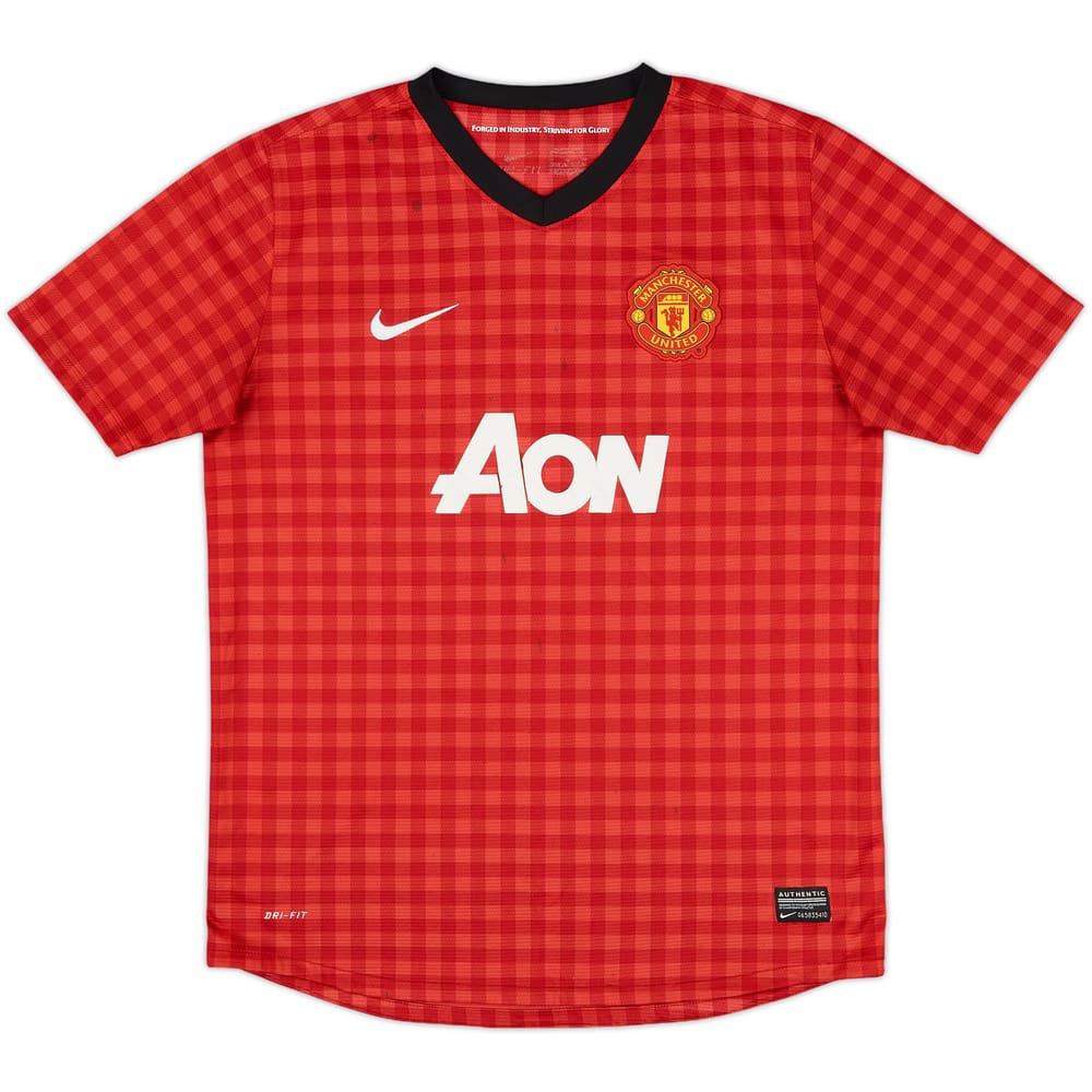 2012-13 Manchester United Home Shirt - 5/10 - (XL.Boys)
