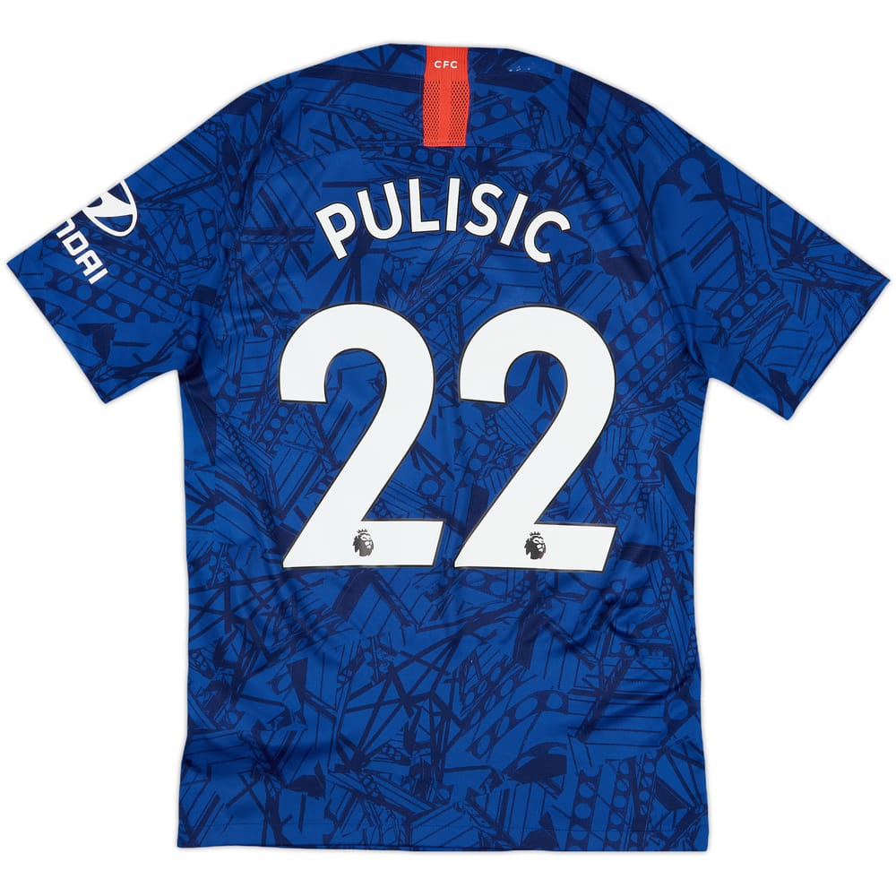 2019-20 Chelsea Home Shirt Pulisic #22 - 7/10 - (S)