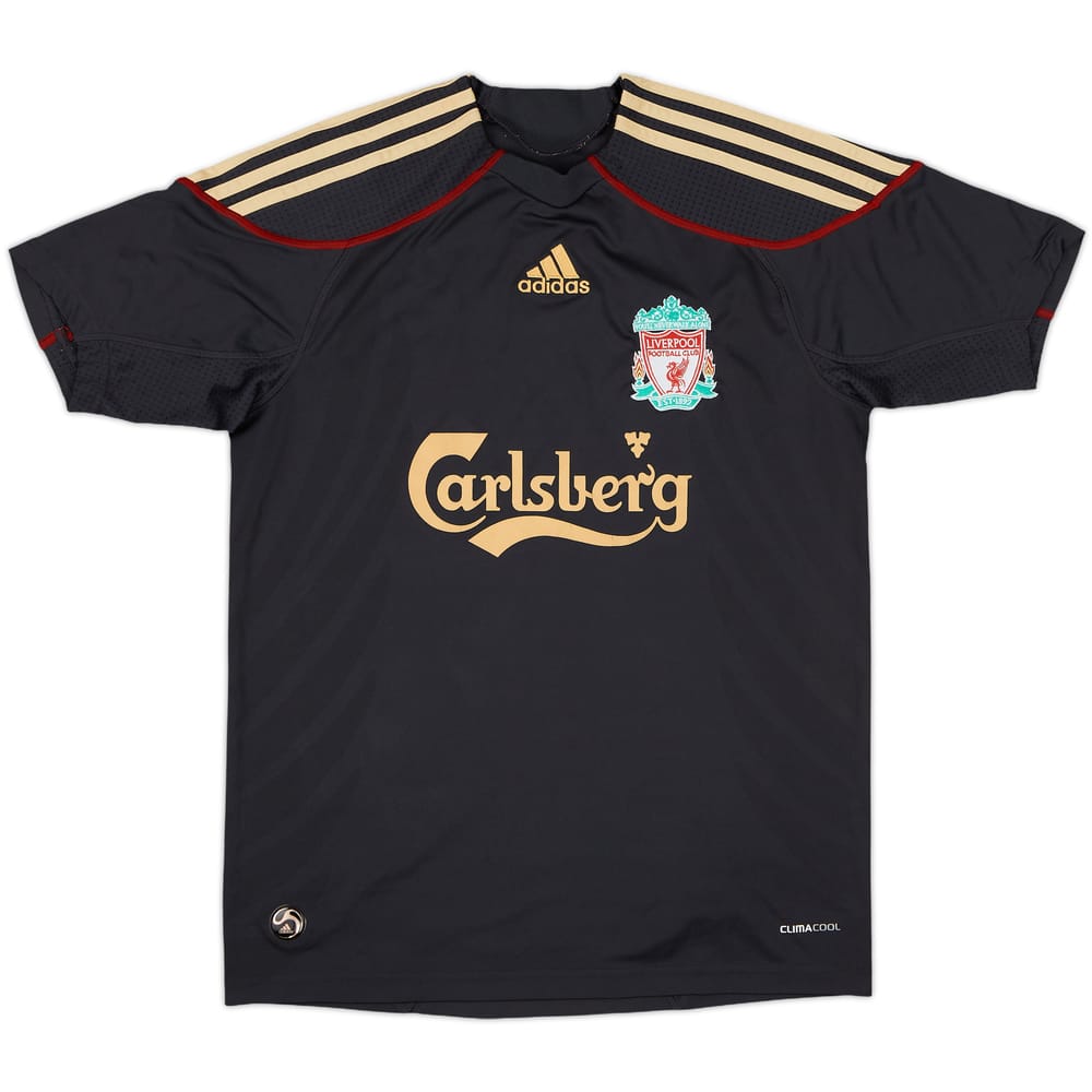 2009-10 Liverpool Away Shirt - 7/10 - (L.Boys)