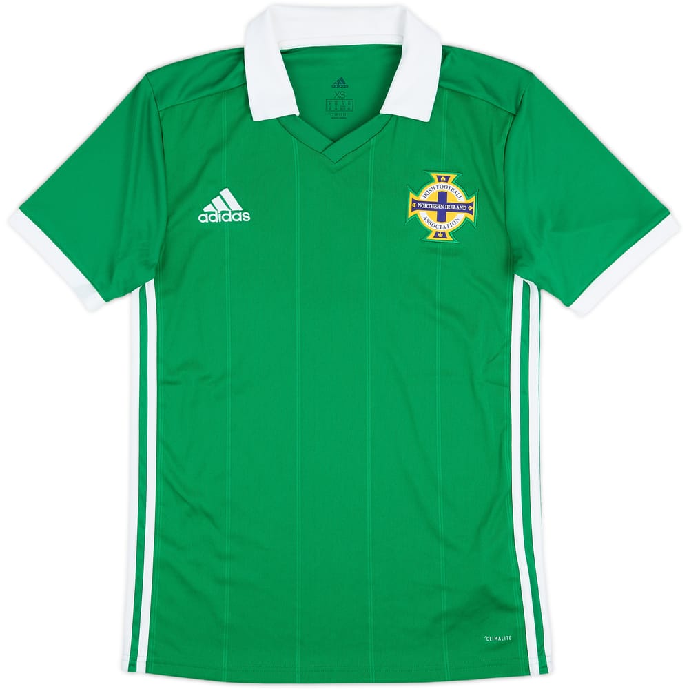 2018-19 Northern Ireland Home Shirt - 7/10 - (XS)