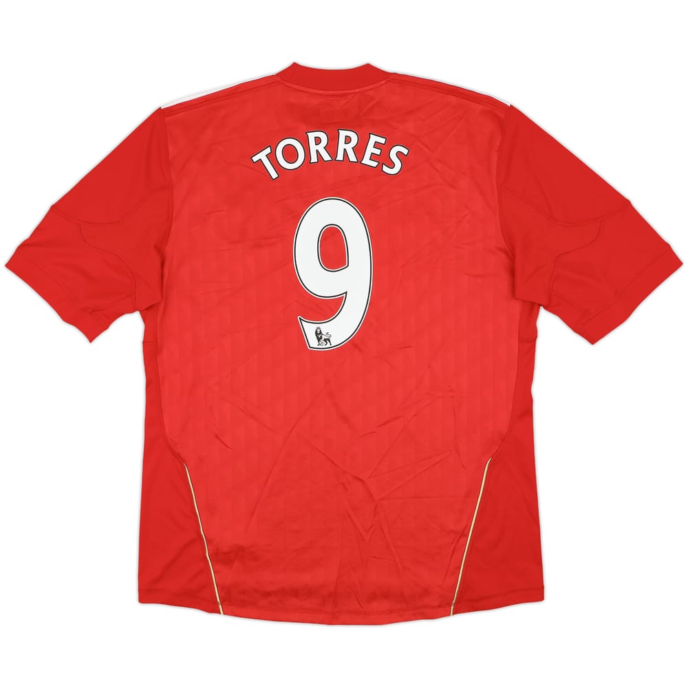 2010-12 Liverpool Home Shirt Torres #9 - 5/10 - (XL)