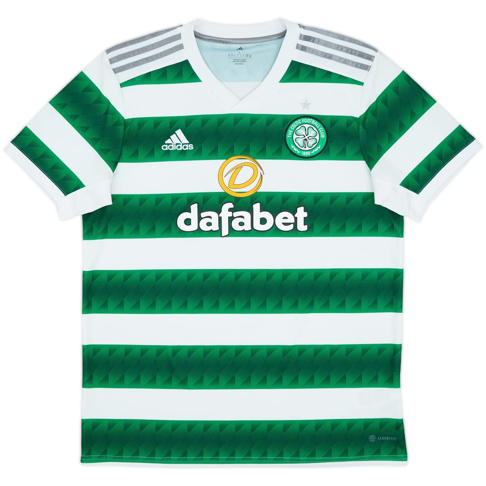 2022-23 Celtic Home Shirt - 10/10 - (L)