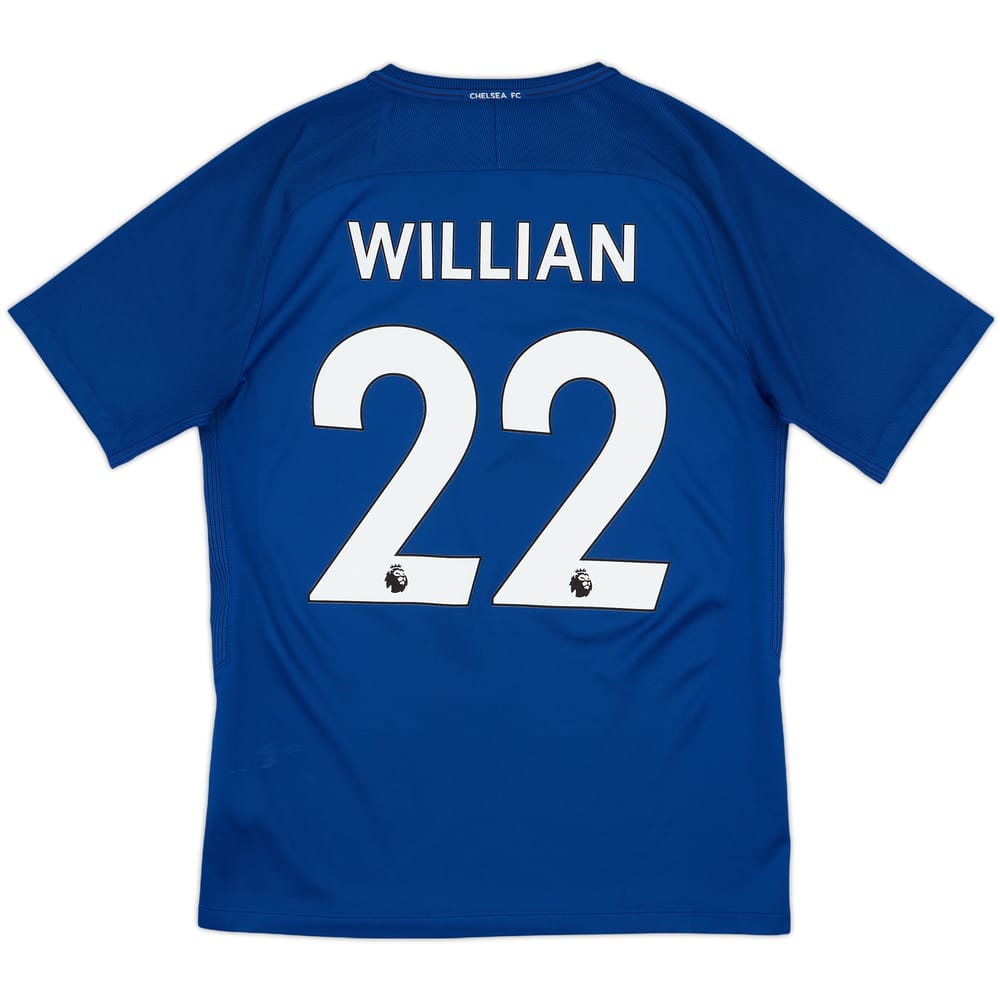 2017-18 Chelsea Home Shirt Willian #22 - 7/10 - (M)