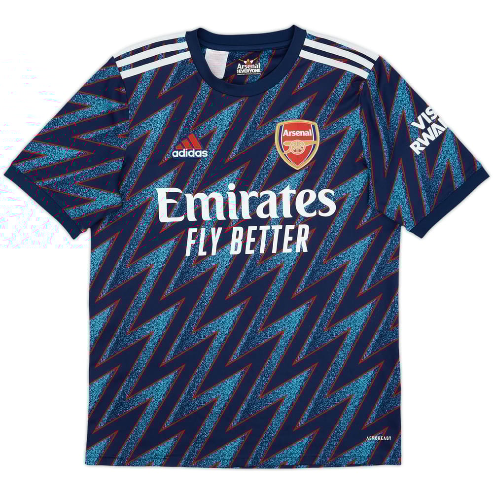 2021-22 Arsenal Third Shirt - 8/10 - (XL.Boys)