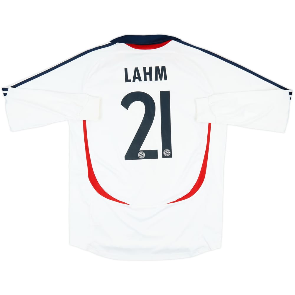 2006-07 Bayern Munich Player Issue Away L/S Shirt Lahm #21 - 7/10 - (XL)