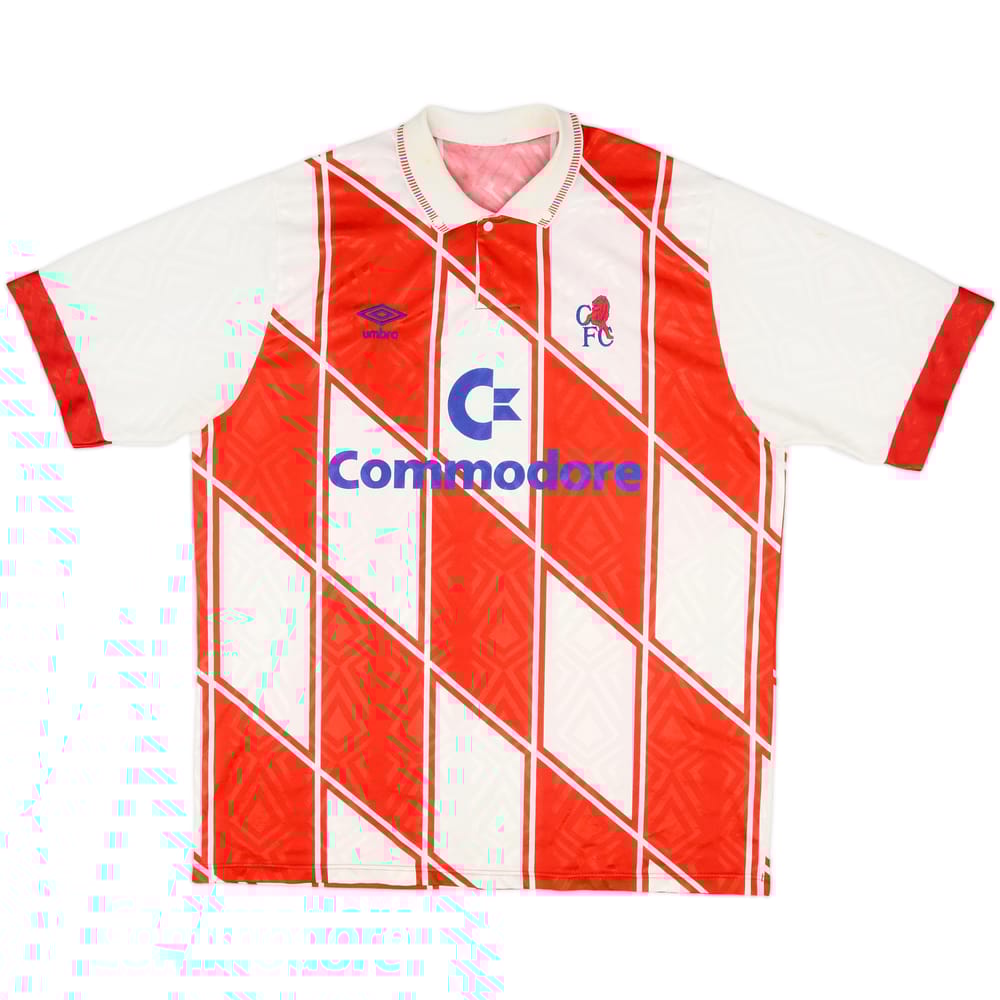 1990-92 Chelsea Player Issue Away Shirt - 7/10 - (XL)