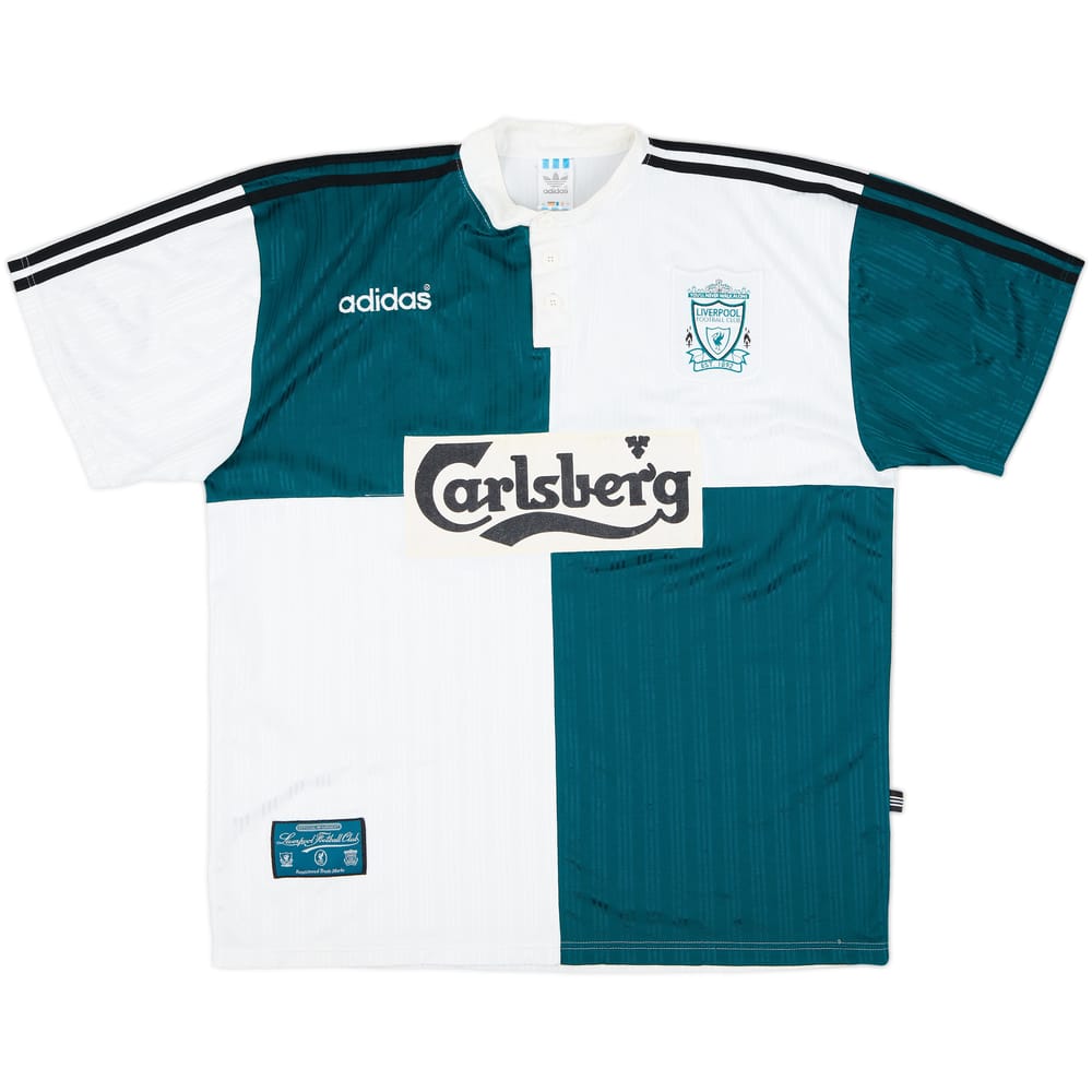 1995-96 Liverpool Away Shirt - 7/10 - (XL)