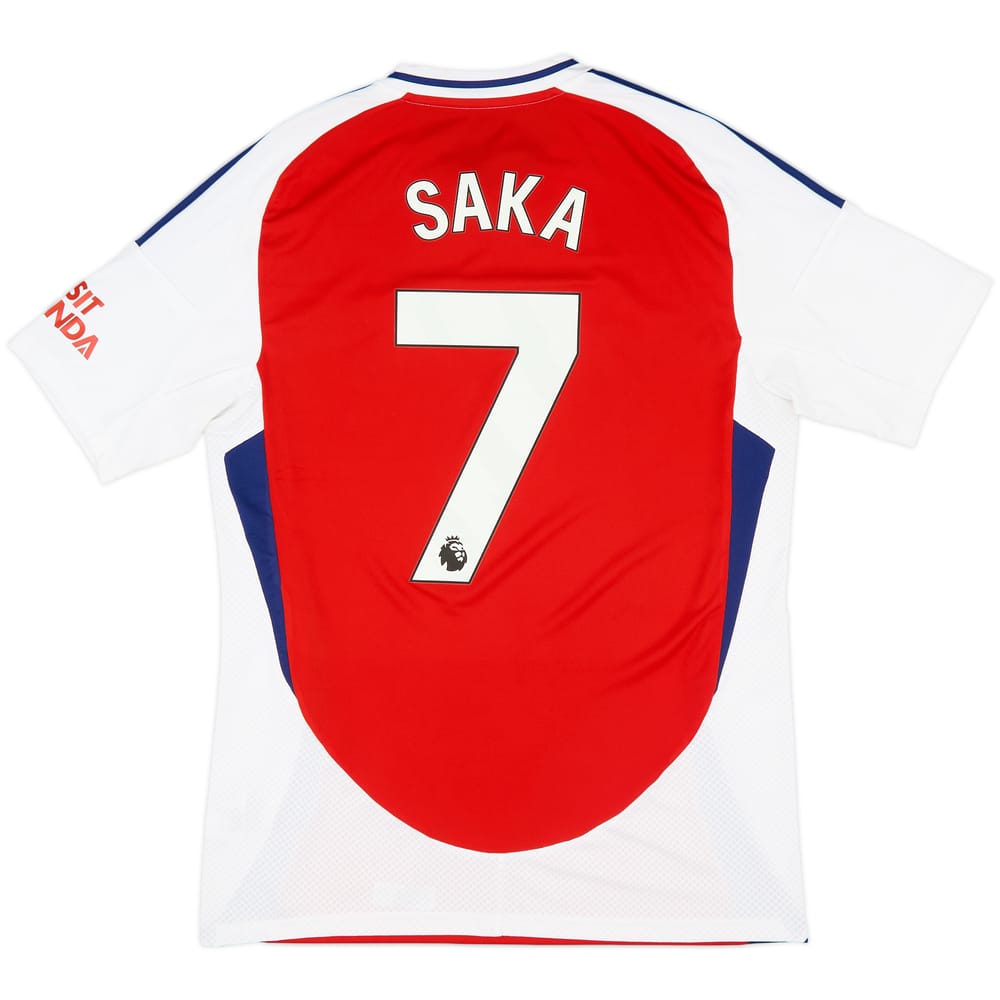 2024-25 Arsenal Home Shirt Saka #7 - 10/10 - (M)