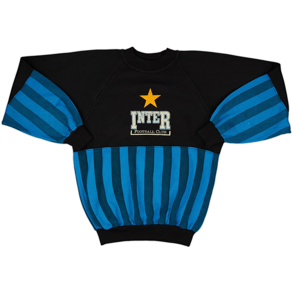 1990-91 Inter Milan Le Felpe Dei Grandi Club Sweat Top - 6/10 - (S)