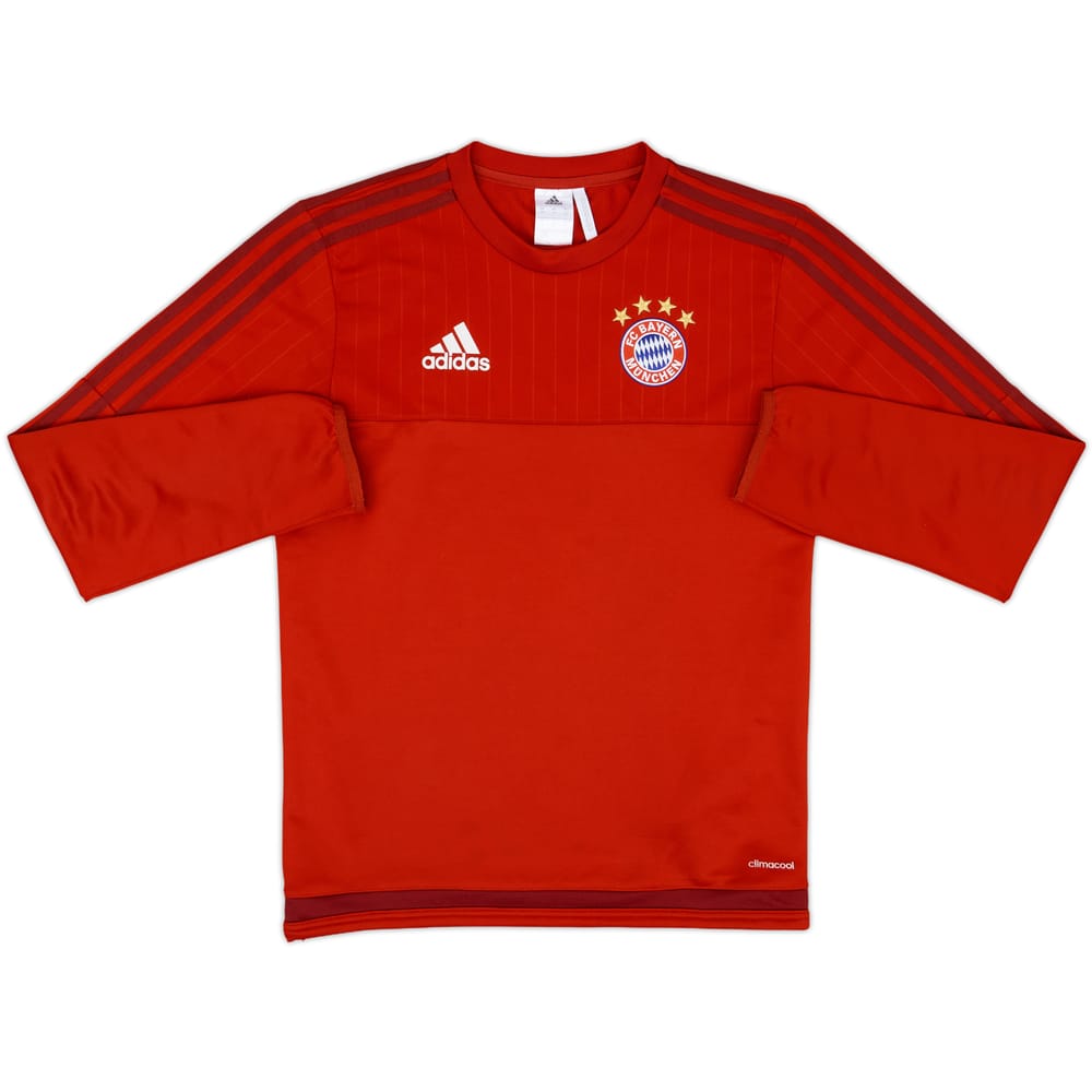 2015-16 Bayern Munich adidas Sweat Top - 8/10 - (XS)