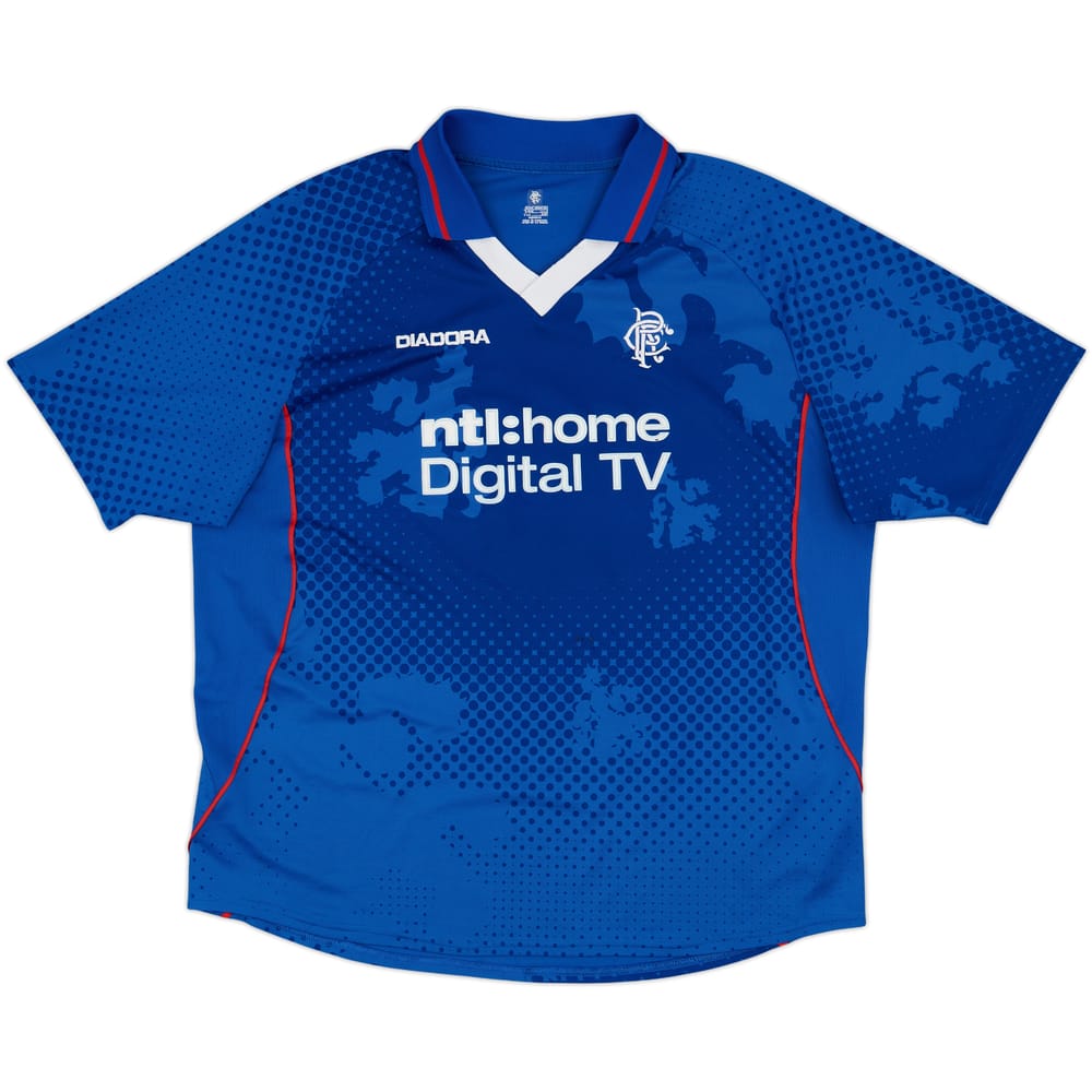 2002-03 Rangers Home Shirt - 7/10 - (XXL)