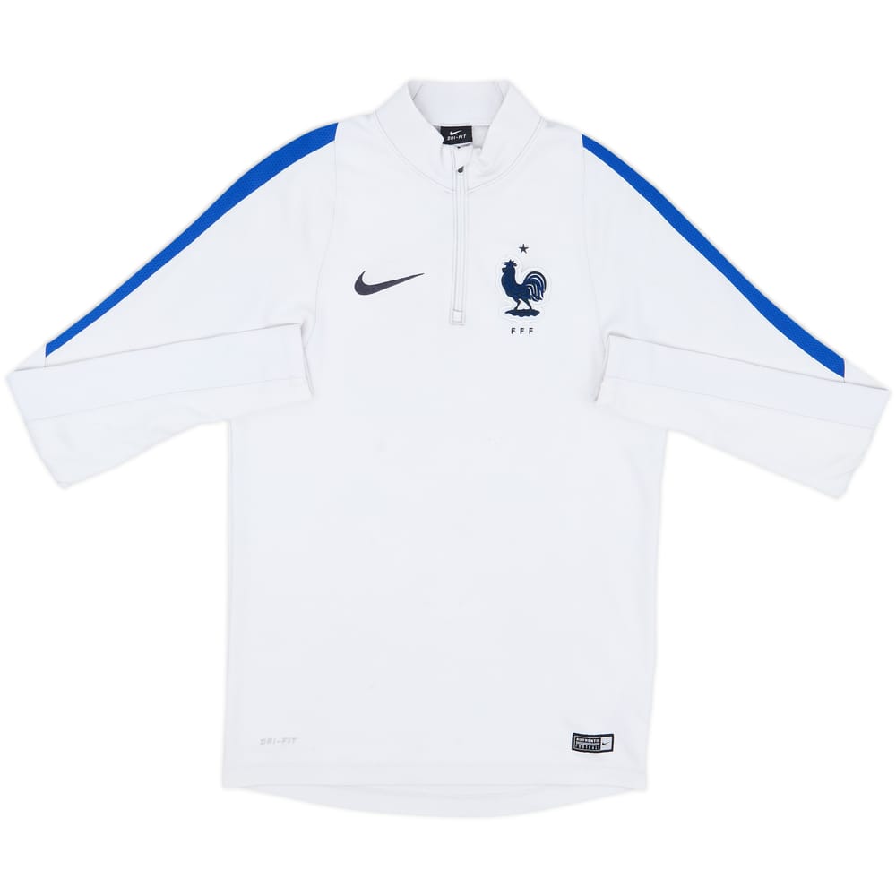 2016-17 France Nike 1/4 Zip Drill Top - 5/10 - (S)