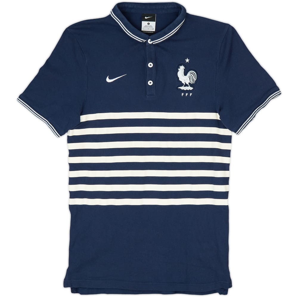 2013-14 France Nike Polo Shirt - 8/10 - (S)