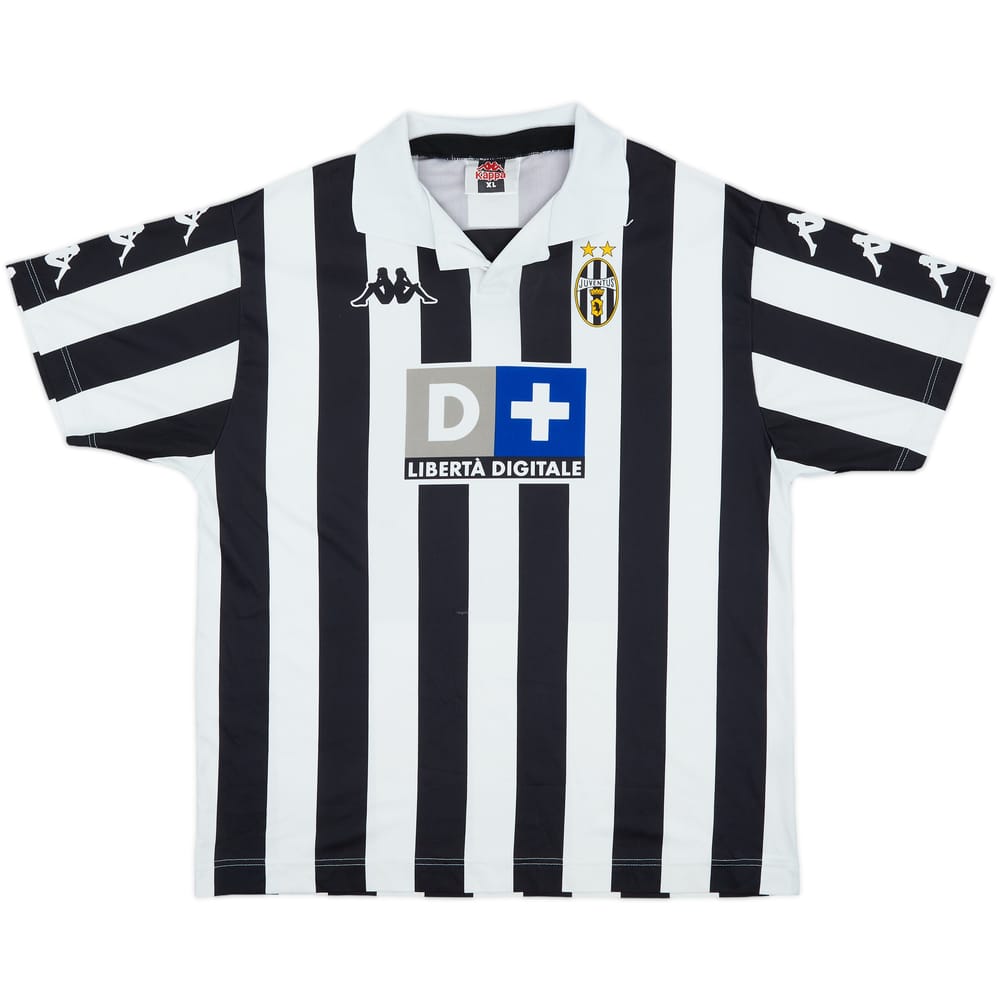 1998-99 Juventus Basic Home Shirt - 9/10 - (XL)