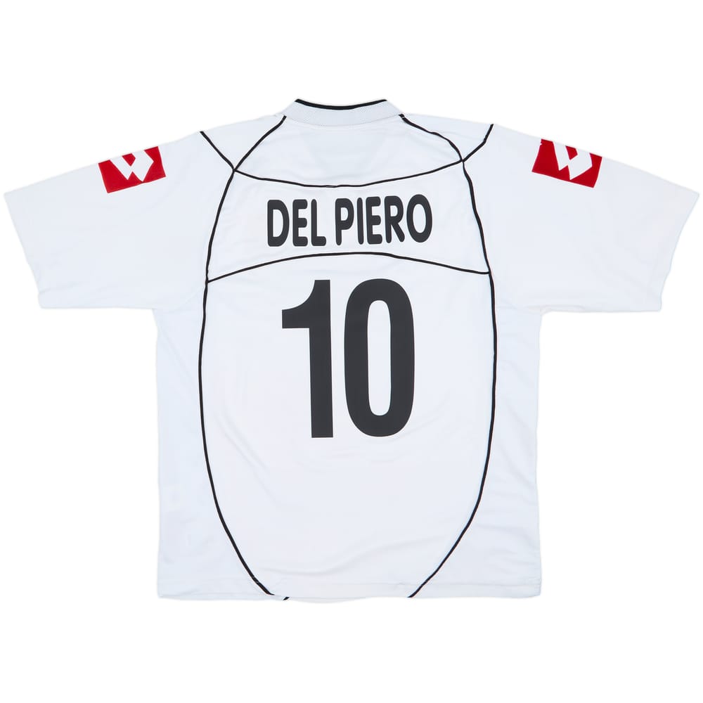 2002-03 Juventus Away Shirt Del Piero #10 - 7/10 - (XL)