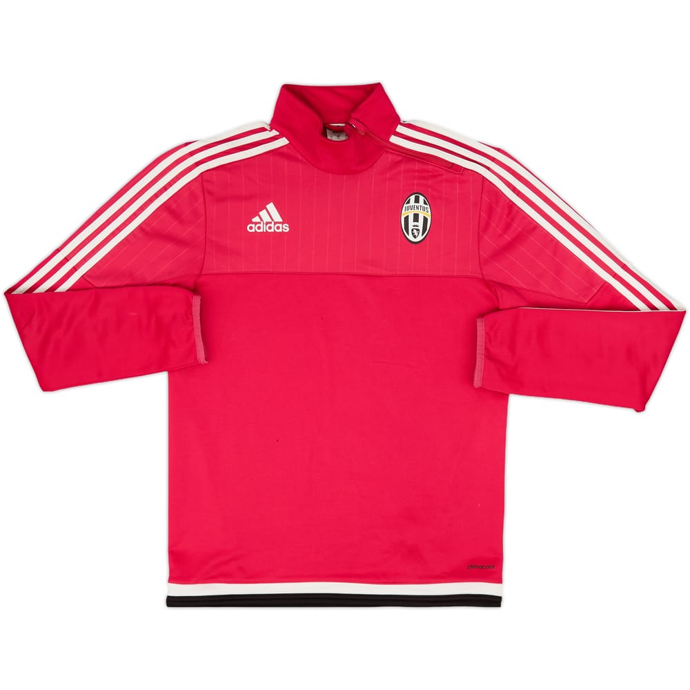 2015-16 Juventus adidas 1/4 Zip Drill Top - 5/10 - (S)