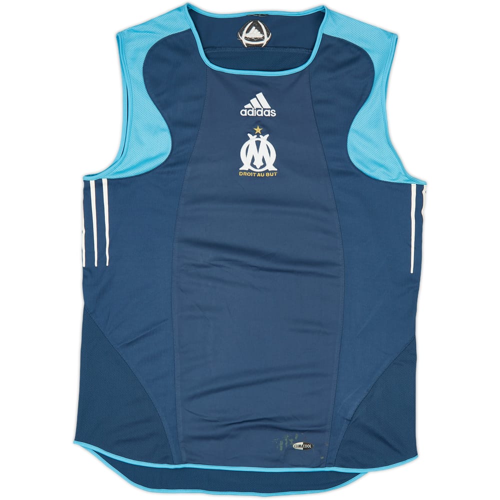2005-06 Olympique Marseille adidas Training Vest - 6/10 - (M)