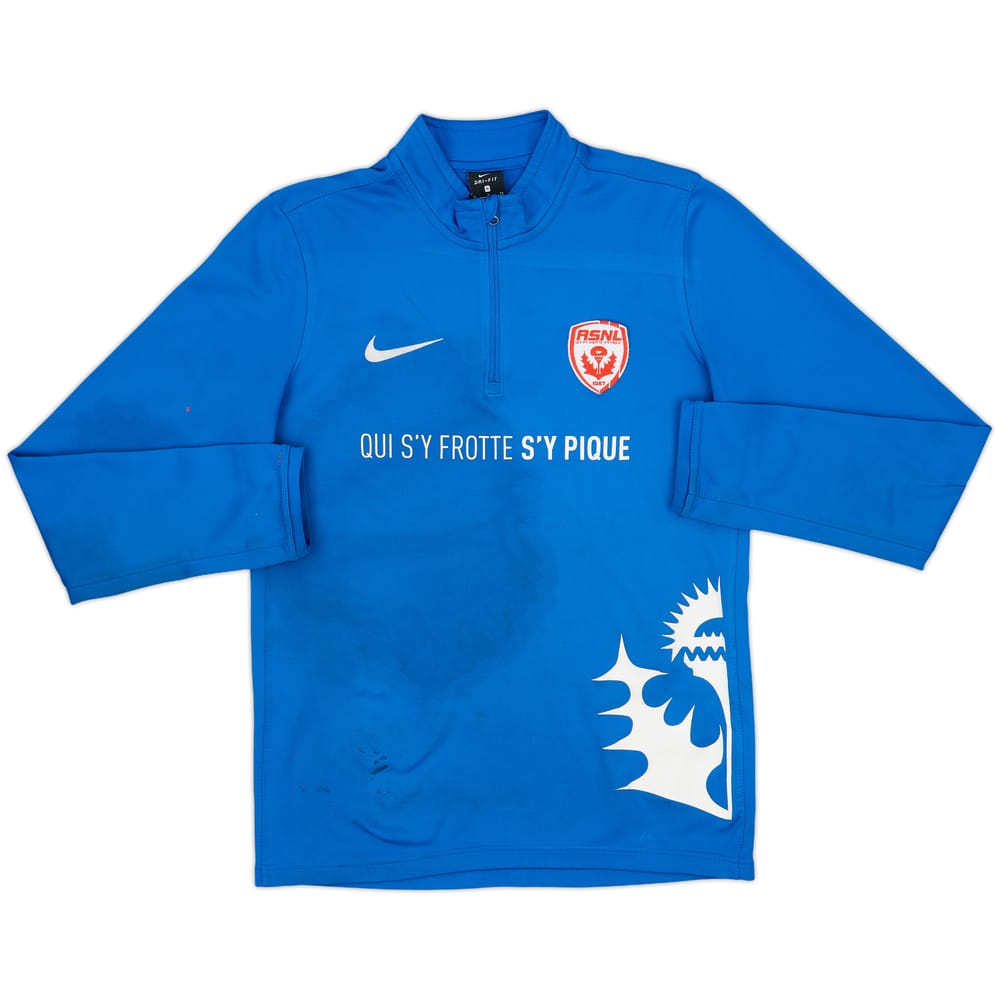 2017-18 AS Nancy Nike 1/4 Zip Training Top - 3/10 - (S)