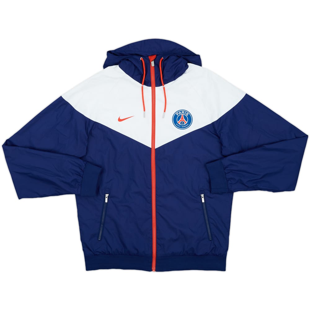 2018-19 Paris Saint-Germain Nike Hooded Track Jacket - 6/10 - (S)