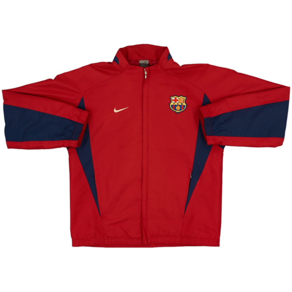 2003-04 Barcelona Nike Track Jacket - 5/10 - (XL.Boys)