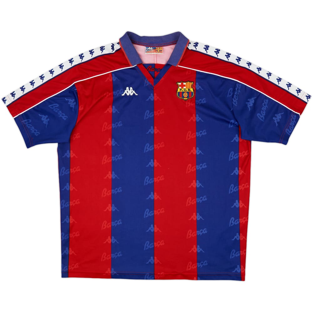 1992-95 Barcelona Home Shirt - 8/10 - (XL)