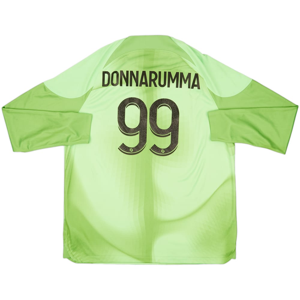 2022-23 Paris Saint-Germain GK Shirt Donnarumma #99 - 10/10 - (XL)