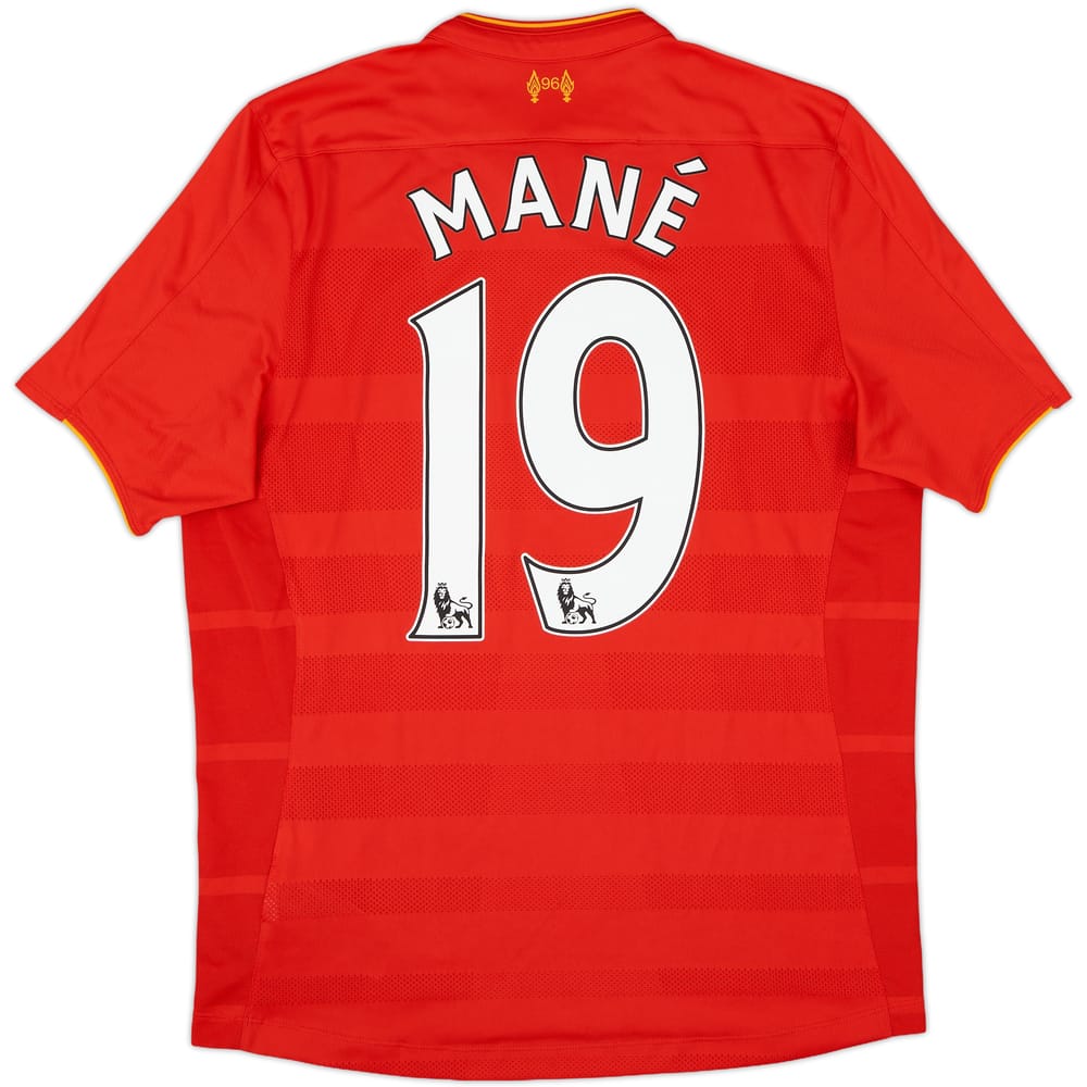 2016-17 Liverpool Home Shirt Mane #19 - 8/10 - (M)
