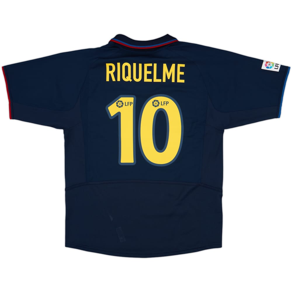 2002-03 Barcelona Away Shirt Riquelme #10 - 8/10 - (L)