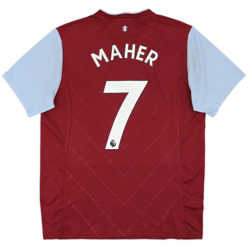 2022-23 Aston Villa Home Shirt Maher #7 - 5/10 - (L)
