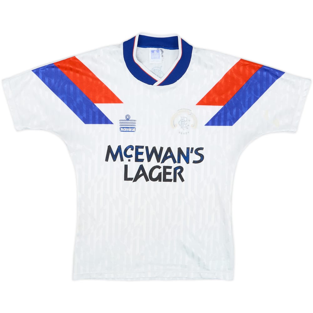 1990-92 Rangers Away Shirt - 4/10 - (XL.Boys)