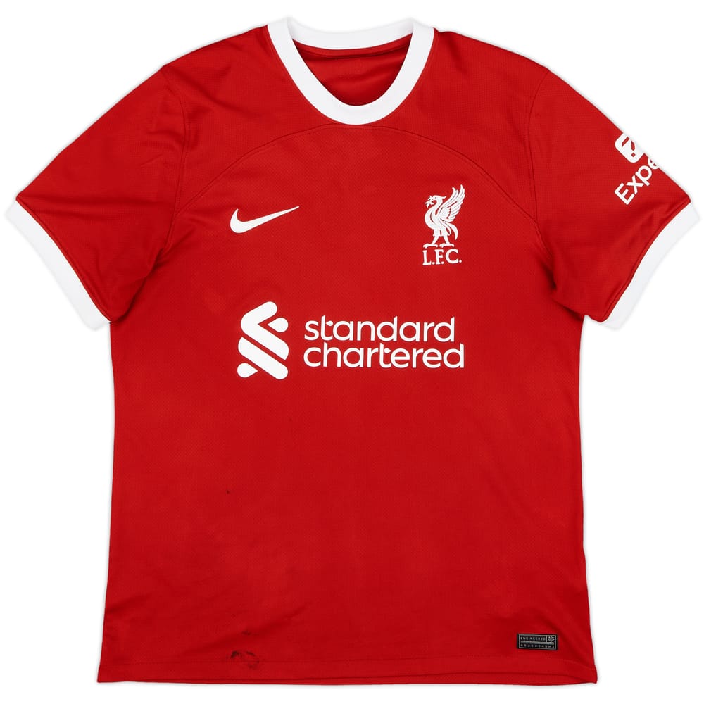 2023-24 Liverpool Home Shirt - 6/10 - (M)
