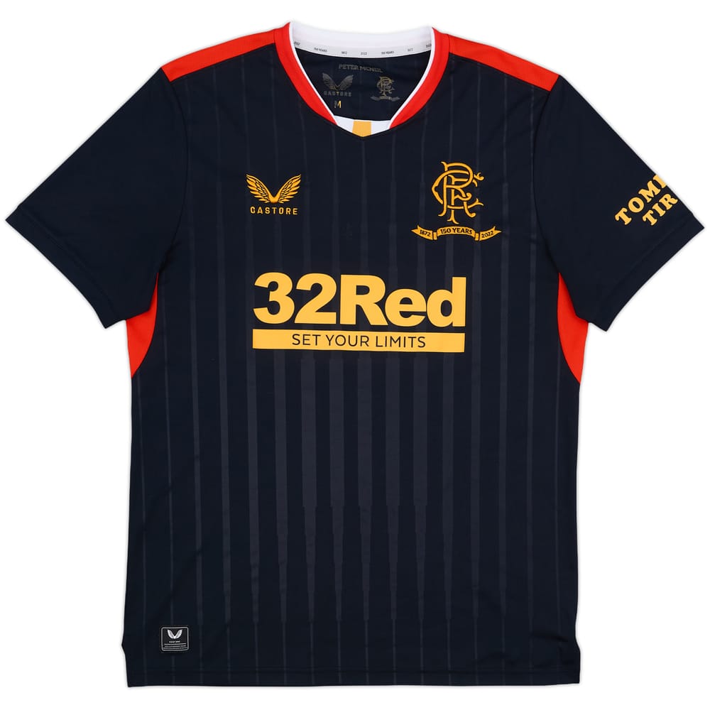2021-22 Rangers '150 Years Anniversary' Away Shirt - 9/10 - (M)