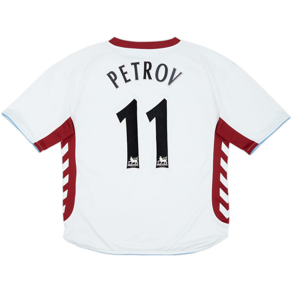 2006-07 Aston Villa Away Shirt Petrov #11 - 5/10 - (L)