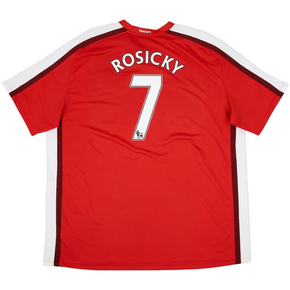 2008-10 Arsenal Home Shirt Rosicky #7 - 8/10 - (3XL)