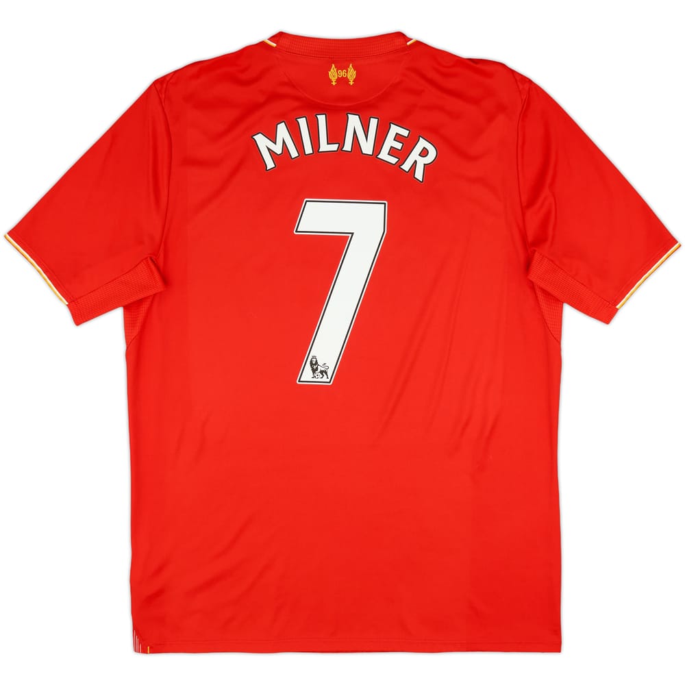 2015-16 Liverpool Home Shirt Milner #7 - 7/10 - (L)