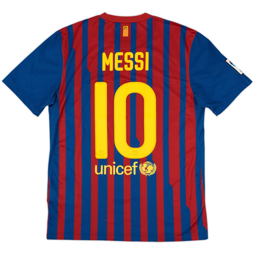 2011-12 Barcelona Home Shirt Messi #10 - 5/10 - (M)