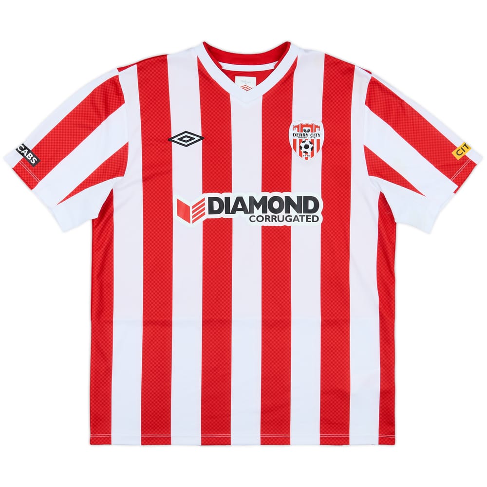 2013-15 Derry City Home Shirt - 5/10 - (L)