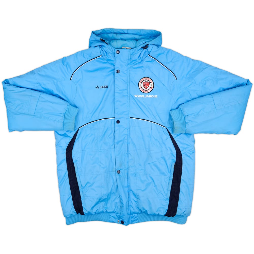 2011-12 Sligo Rovers Jako Hooded Padded Bench Coat - 6/10 - (M)