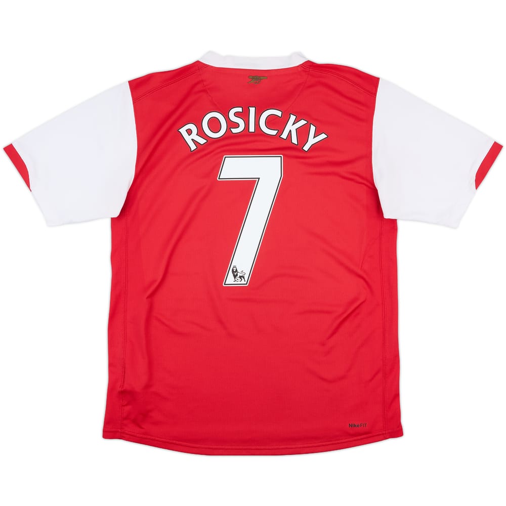 2006-08 Arsenal Home Shirt Rosicky #7 - 6/10 - (S)