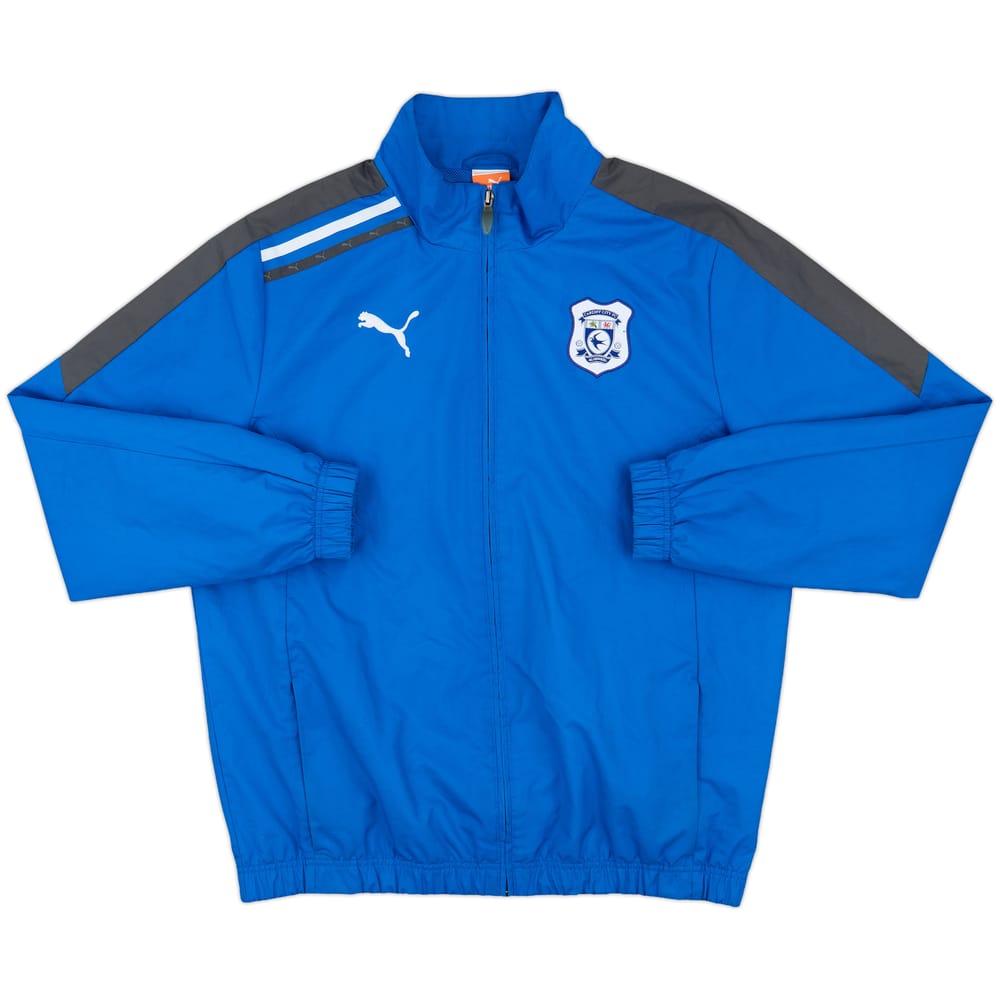 2012-13 Cardiff City Puma Track Jacket - 10/10 - (M)