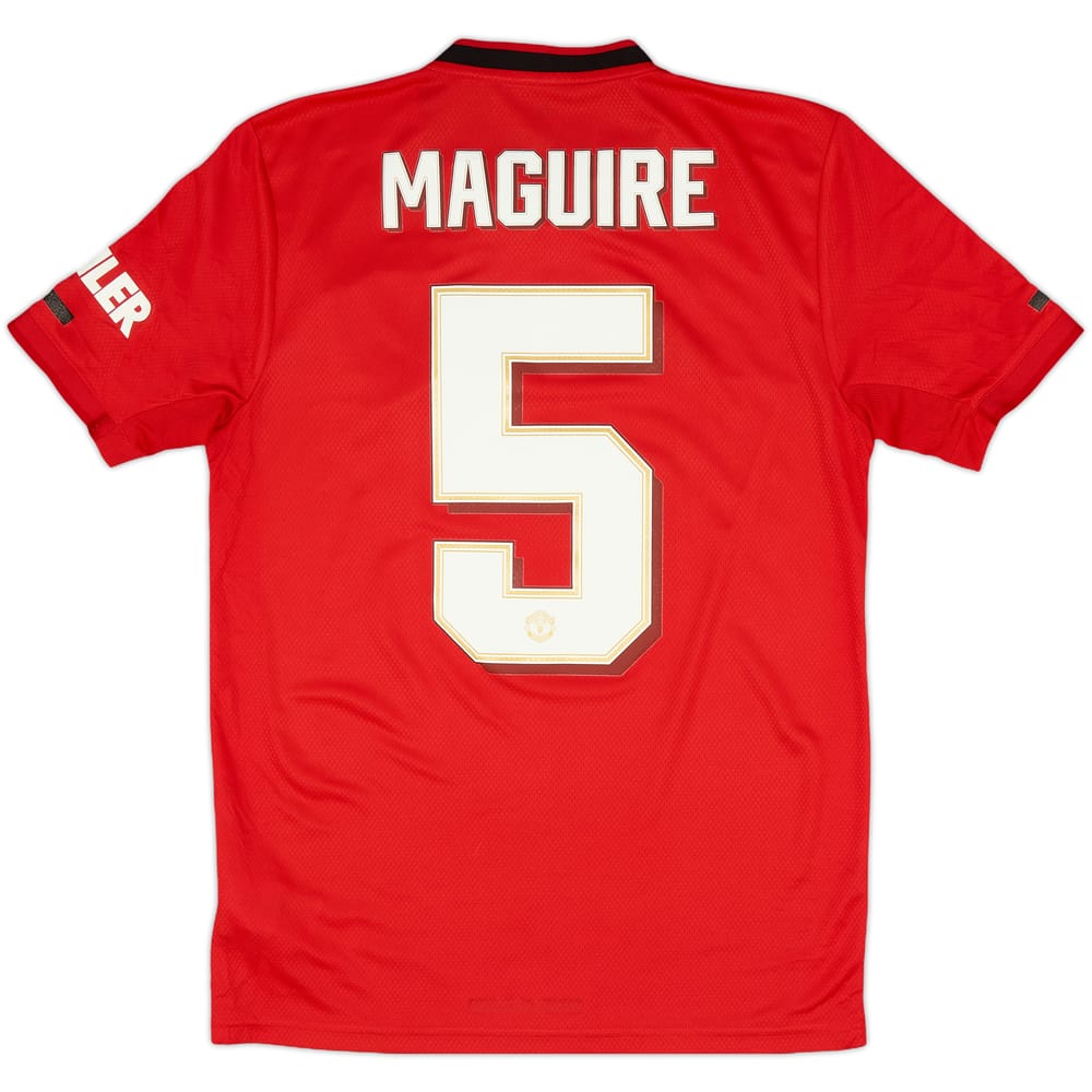 2019-20 Manchester United Home Shirt Maguire #5 - 7/10 - (S)