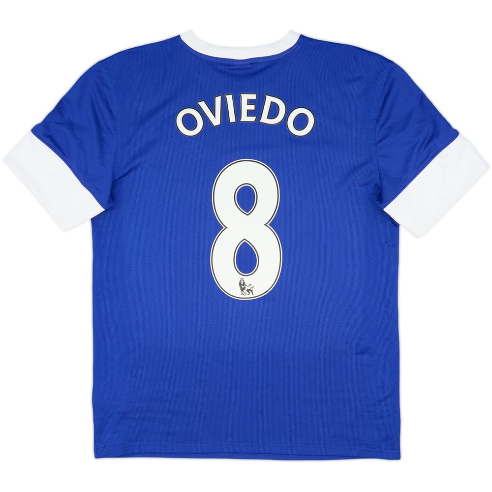 2012-13 Everton Home Shirt Oviedo #8 - 10/10 - (M)