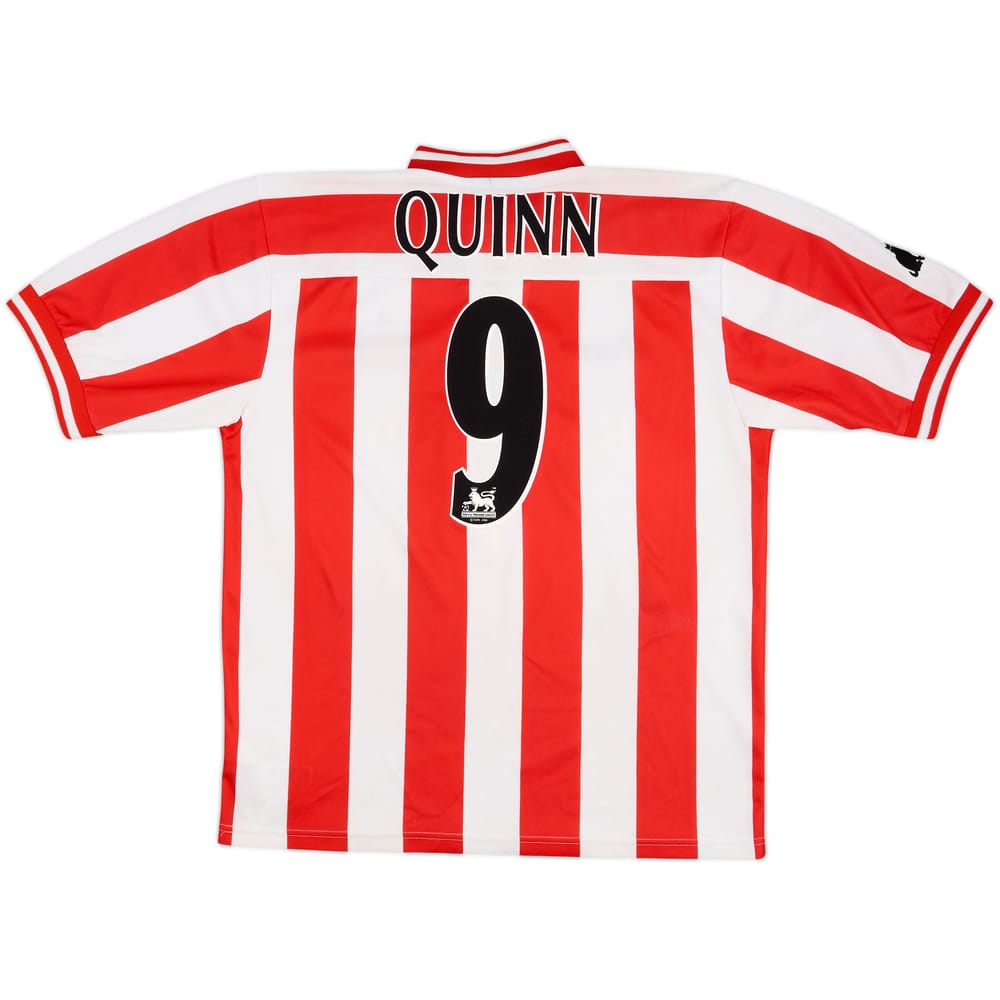 1999-00 Sunderland Home Shirt Quinn #9 - 8/10 - (L)